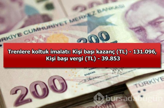 Genelevin yıllık kazancı...