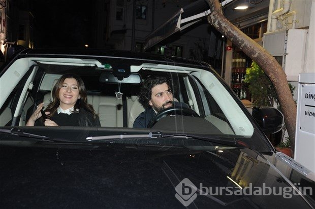 Cem Yılmaz ve sevgilisi!
