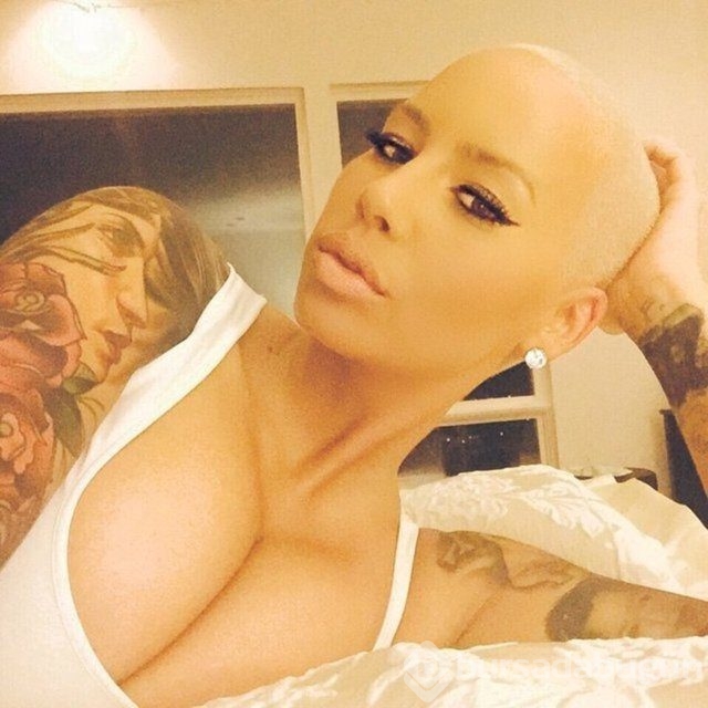 Amber Rose'un paylaştığı fotoğraf olay oldu...
