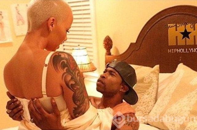 Amber Rose'un paylaştığı fotoğraf olay oldu...
