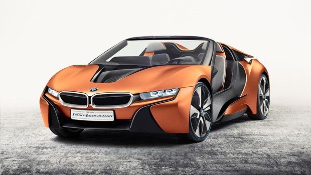 BMW i8 Roadster konseptini tanıttı