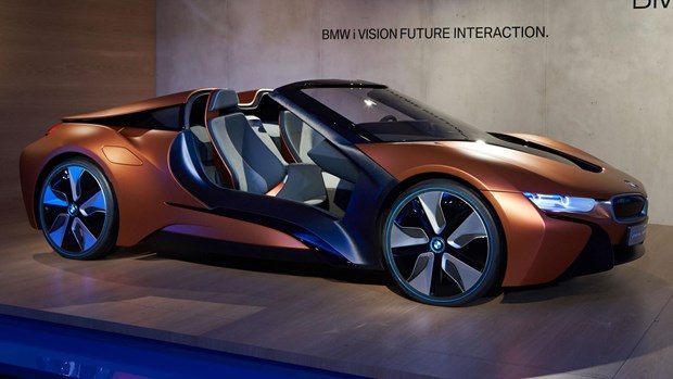 BMW i8 Roadster konseptini tanıttı