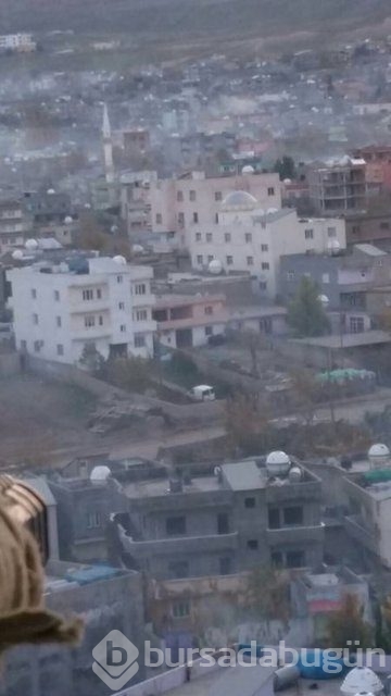 Cizre'de operasyonlardan çarpıcı kareler
