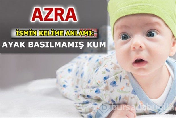 İsimlerin anlamları
