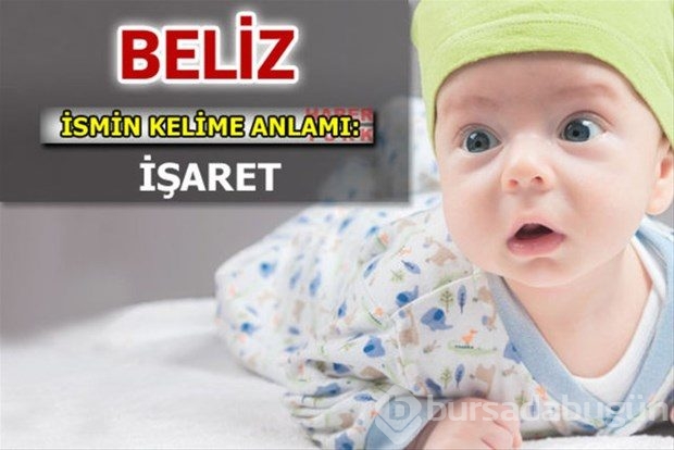 İsimlerin anlamları
