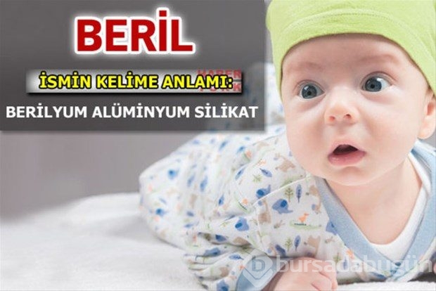 İsimlerin anlamları

