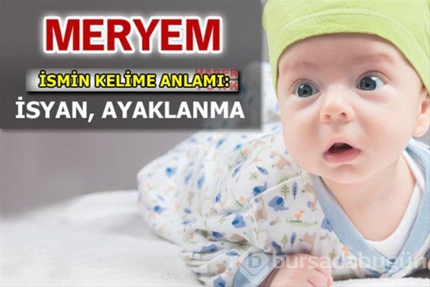 İsimlerin anlamları
