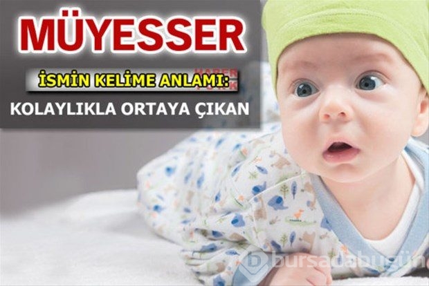 İsimlerin anlamları
