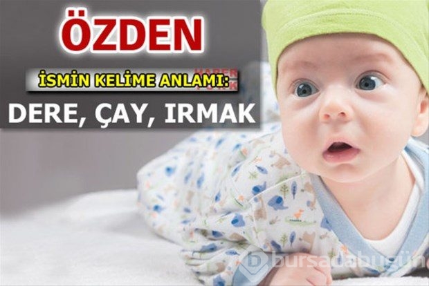 İsimlerin anlamları
