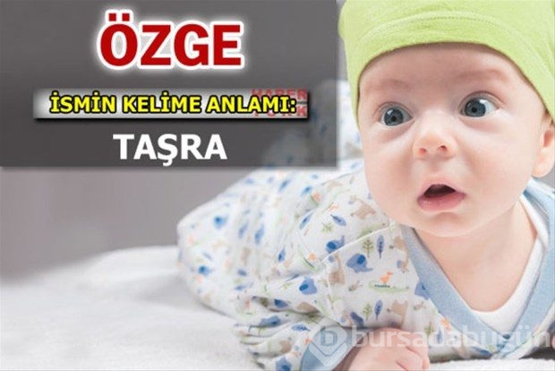 İsimlerin anlamları
