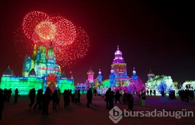 Çin'de Buz ve Kar Festivali	
