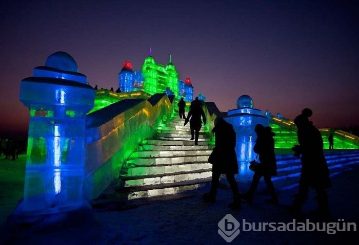 Çin'de Buz ve Kar Festivali	
