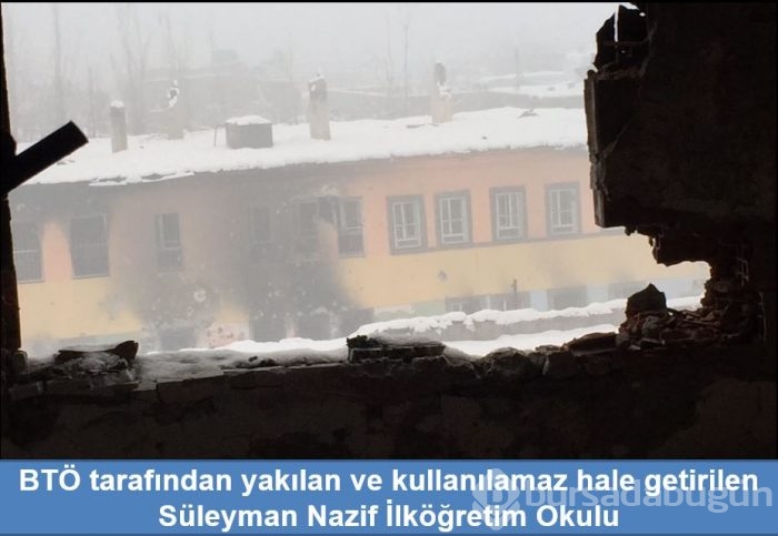 PKK'lılar kaçtıkları yerleri patlattı!
