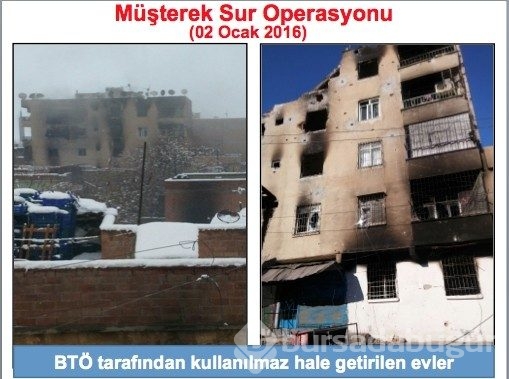 PKK'lılar kaçtıkları yerleri patlattı!
