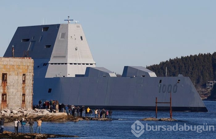 ABD savaş gemisi USS Ross 71 Marmaris'e geldi	
