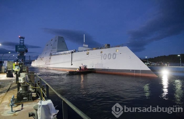 ABD savaş gemisi USS Ross 71 Marmaris'e geldi	
