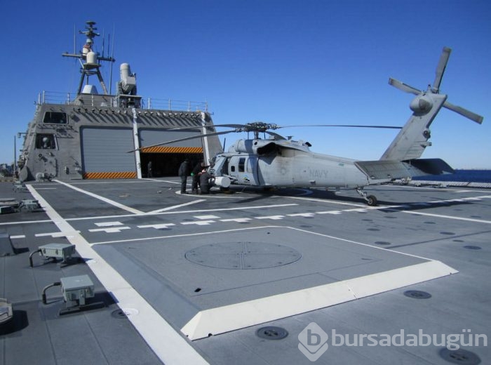 ABD savaş gemisi USS Ross 71 Marmaris'e geldi	
