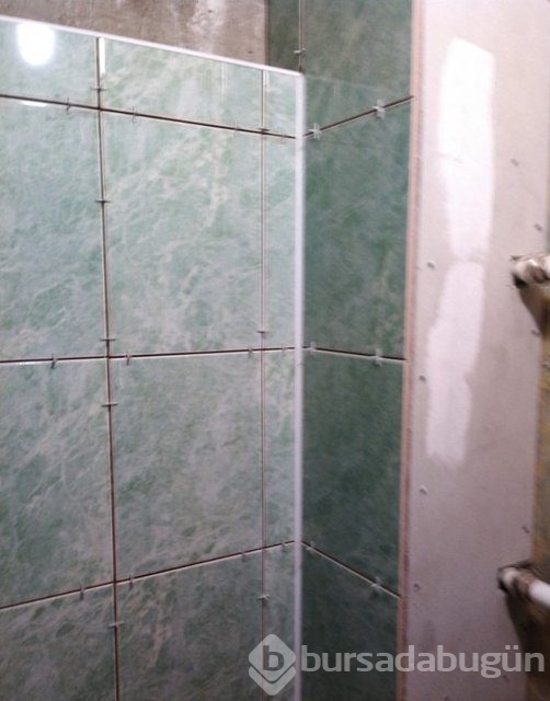 Annesi için banyoyu baştan yarattı!
