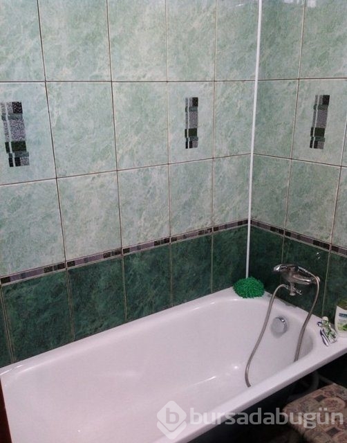 Annesi için banyoyu baştan yarattı!
