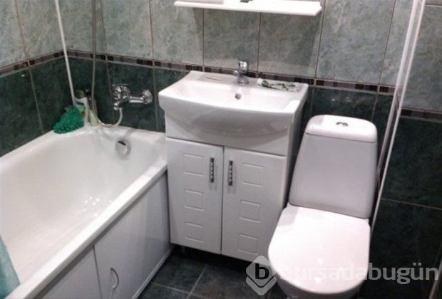 Annesi için banyoyu baştan yarattı!
