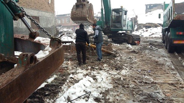 Diyarbakır Sur'dan yıkım görüntüleri
