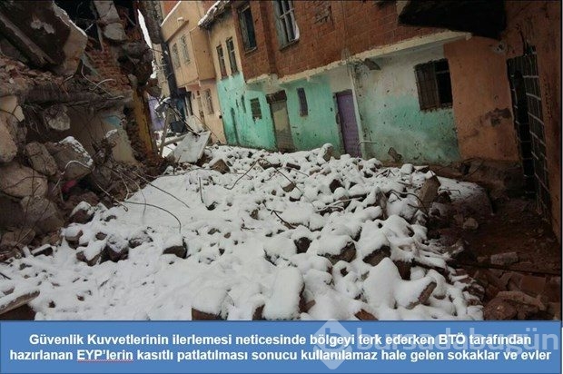 Diyarbakır Sur'dan yıkım görüntüleri
