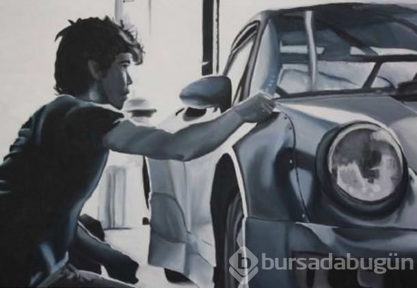 Parmakları olmayan ressam Desmond Blair	
