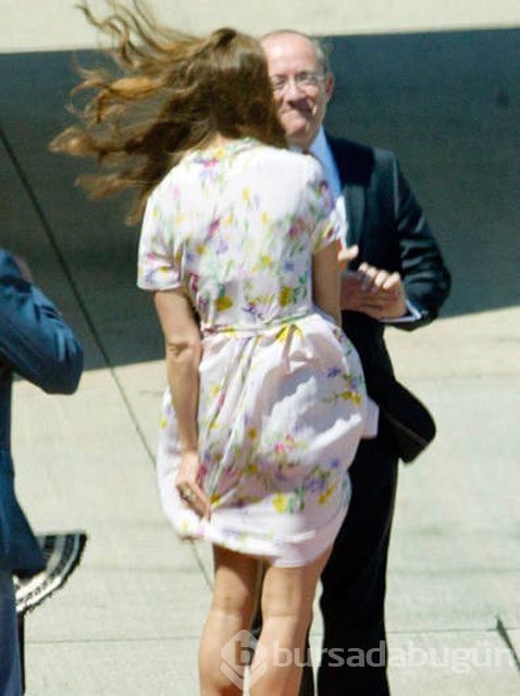 Kate Middleton'ın talihsiz anları
