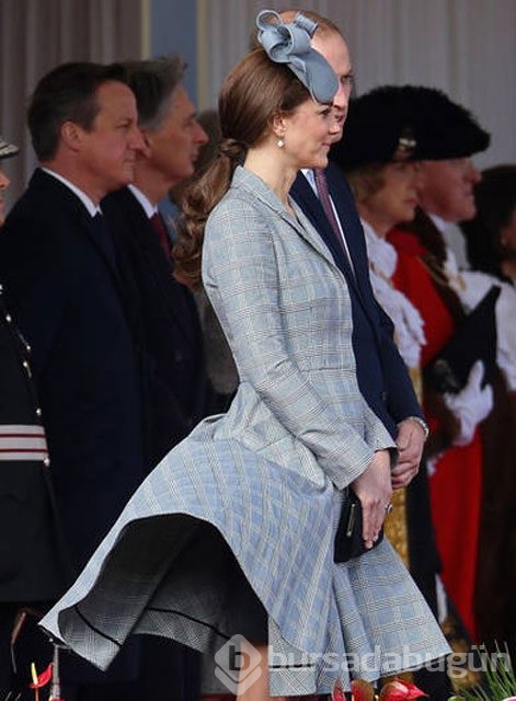 Kate Middleton'ın talihsiz anları