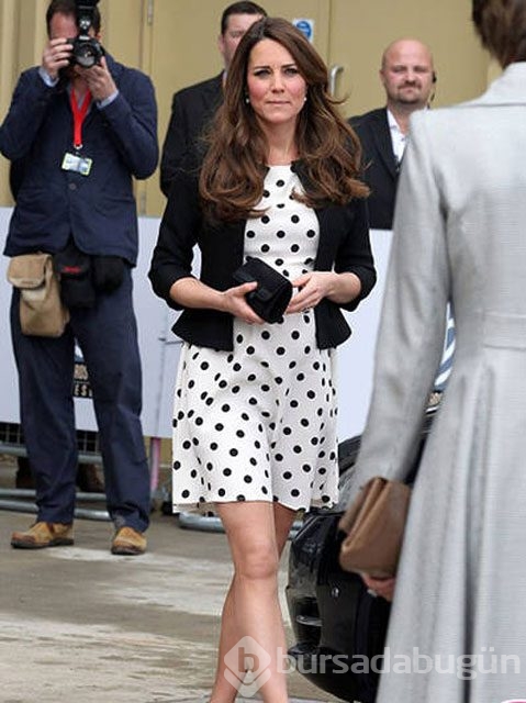 Kate Middleton'ın talihsiz anları