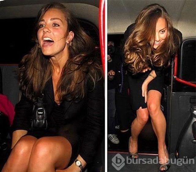 Kate Middleton'ın talihsiz anları