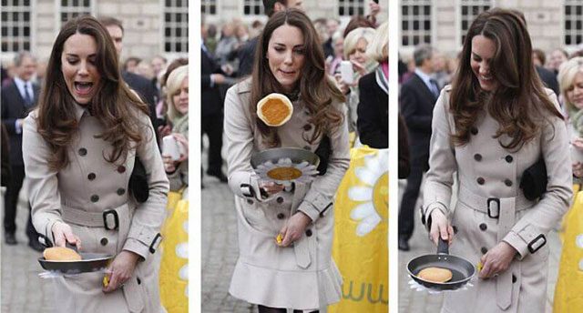 Kate Middleton'ın talihsiz anları