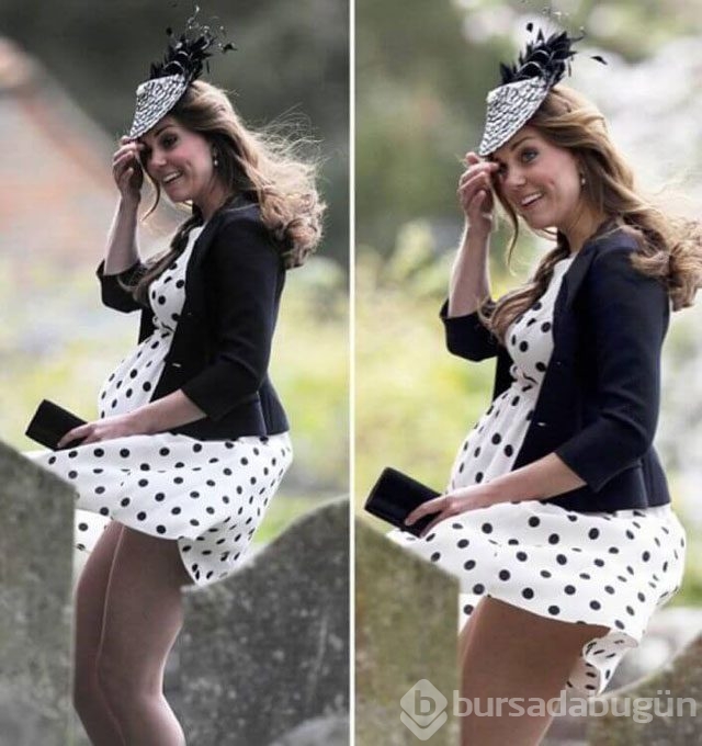 Kate Middleton'ın talihsiz anları