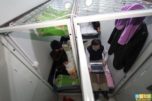 Kapsül evlerde yaşam
