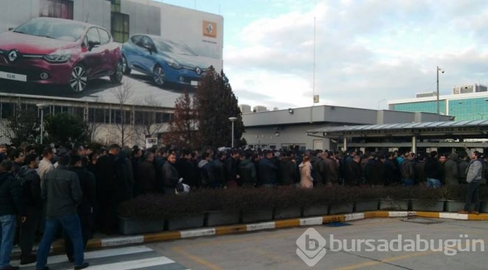 Bursa'da metal emekçileri asgari ücret farkını istiyor!