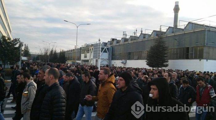 Bursa'da metal emekçileri asgari ücret farkını istiyor!