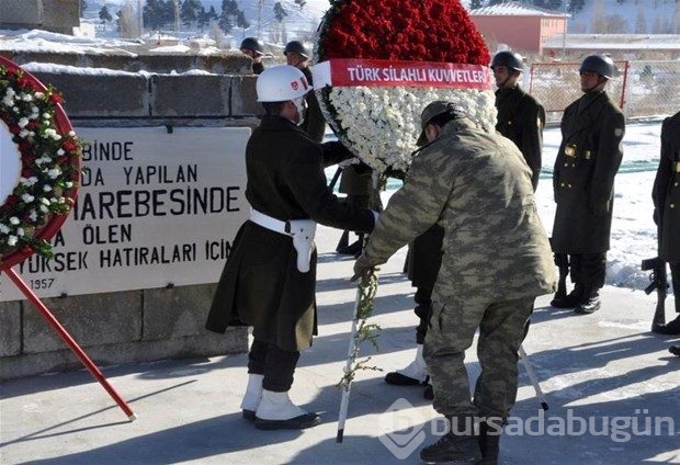 Şiddetli soğukta muharebe eğitimi