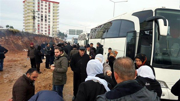 Güvenlik güçleri konvoya izin vermedi