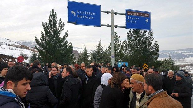Güvenlik güçleri konvoya izin vermedi
