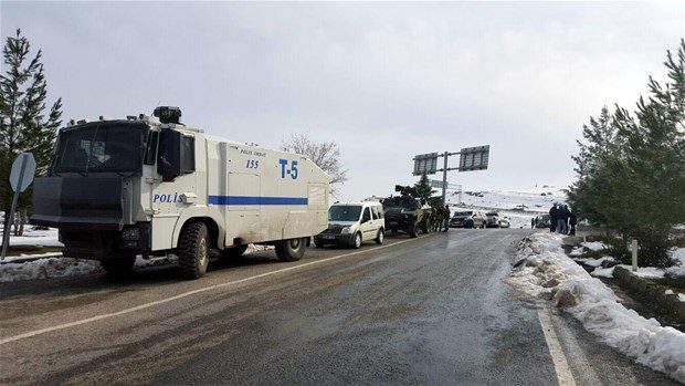 Güvenlik güçleri konvoya izin vermedi