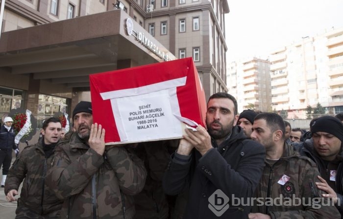 Şehit Buhari Ağçelik için tören düzenlendi