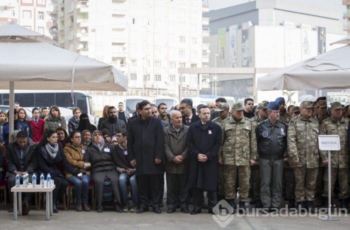 Şehit Buhari Ağçelik için tören düzenlendi