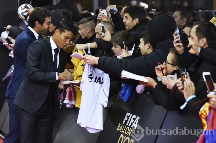 FİFA Ballon d'Or ödül gecesinden kareler