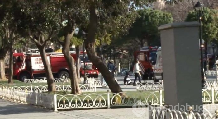 Sultanahmet Meydanı'ndaki patlamadan ilk fotoğraflar