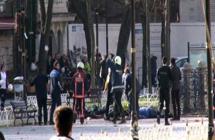 İstanbul Sultanahmet'te patlama! (+18)