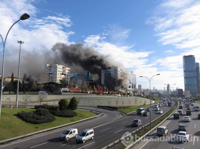Maltepe'de otel yangını