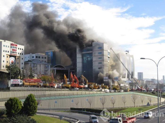 Maltepe'de otel yangını