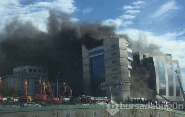 Maltepe'de otel yangını