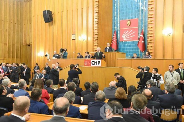 Kılıçdaroğlu CHP grup toplantısında konuştu