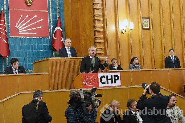 Kılıçdaroğlu CHP grup toplantısında konuştu
